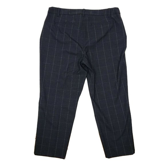 Charter Club Pants Womens Size 16P 16 Petite Pant Shop Gray Plaid Business - Picture 4 of 4